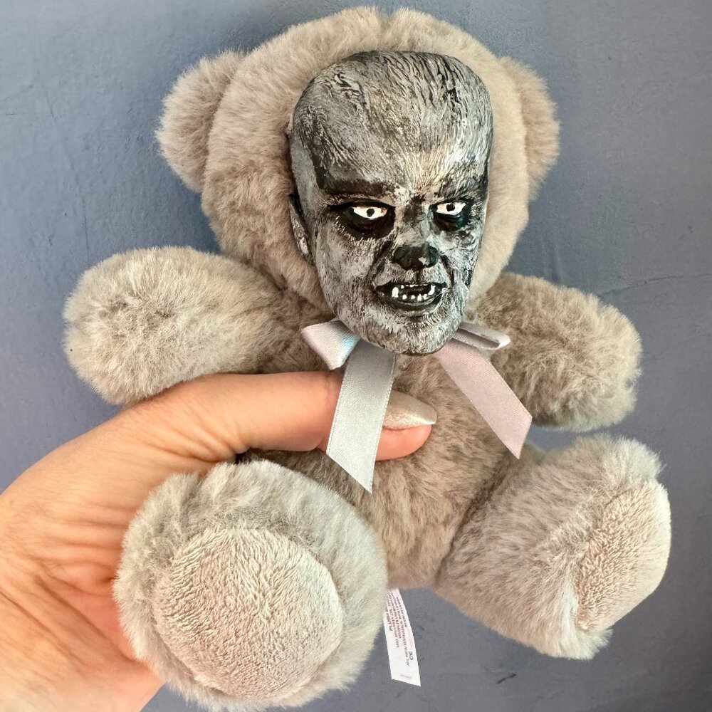 Small Creepy Plush Teddy Bear for your Creepy Toys Collection
